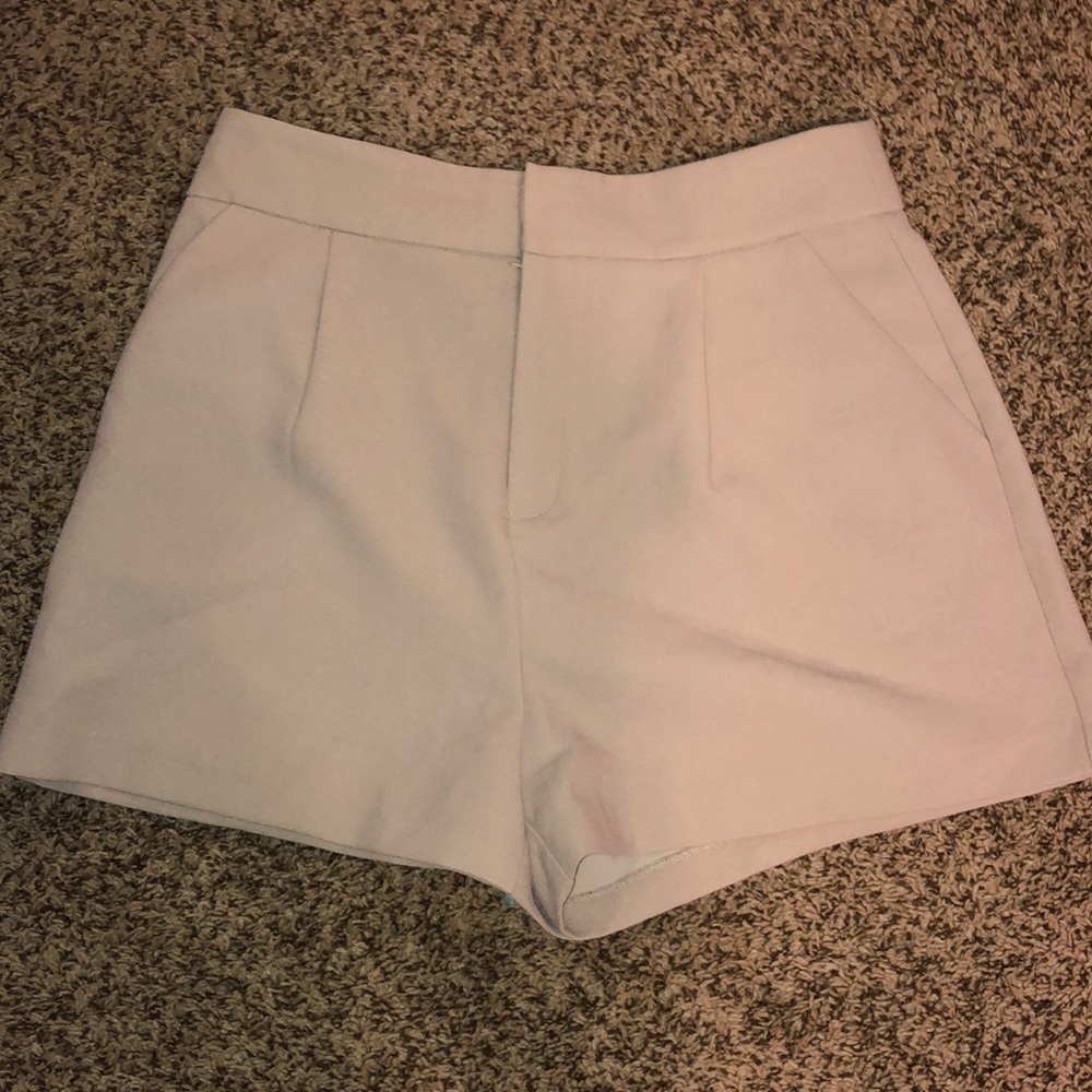 Forever 21 high waisted khaki shorts